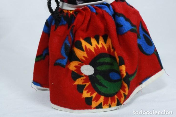 Mu&ntilde;ecas extranjeras: Antigua mu&ntilde;eca de trapo tradicional turca - Foto 3