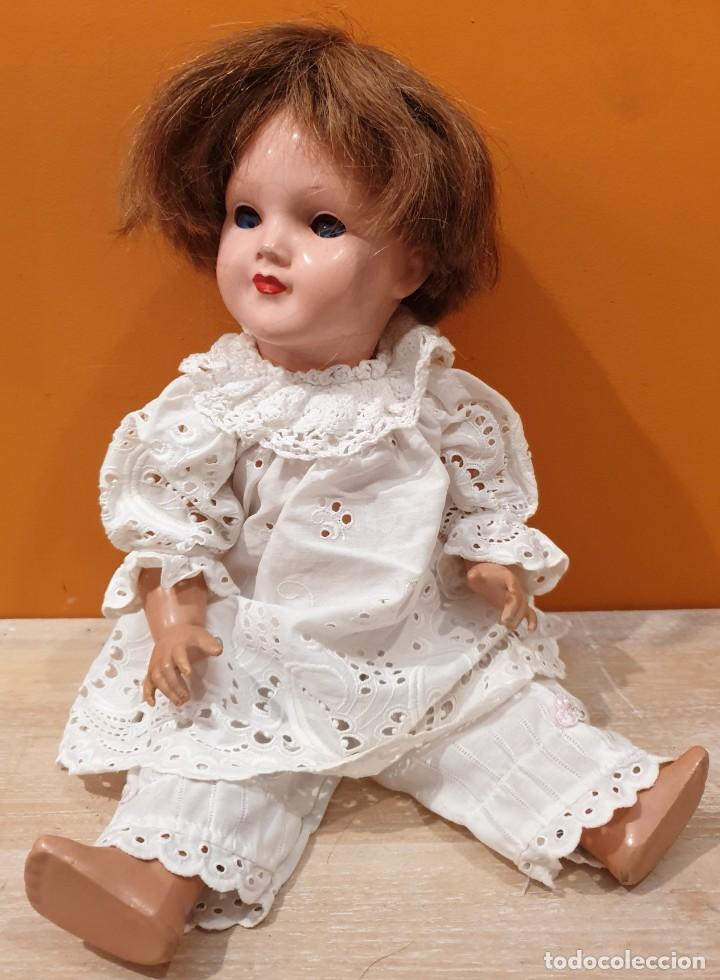 Mu&ntilde;ecas extranjeras: Mu&ntilde;eca antigua Emaso - Foto 1