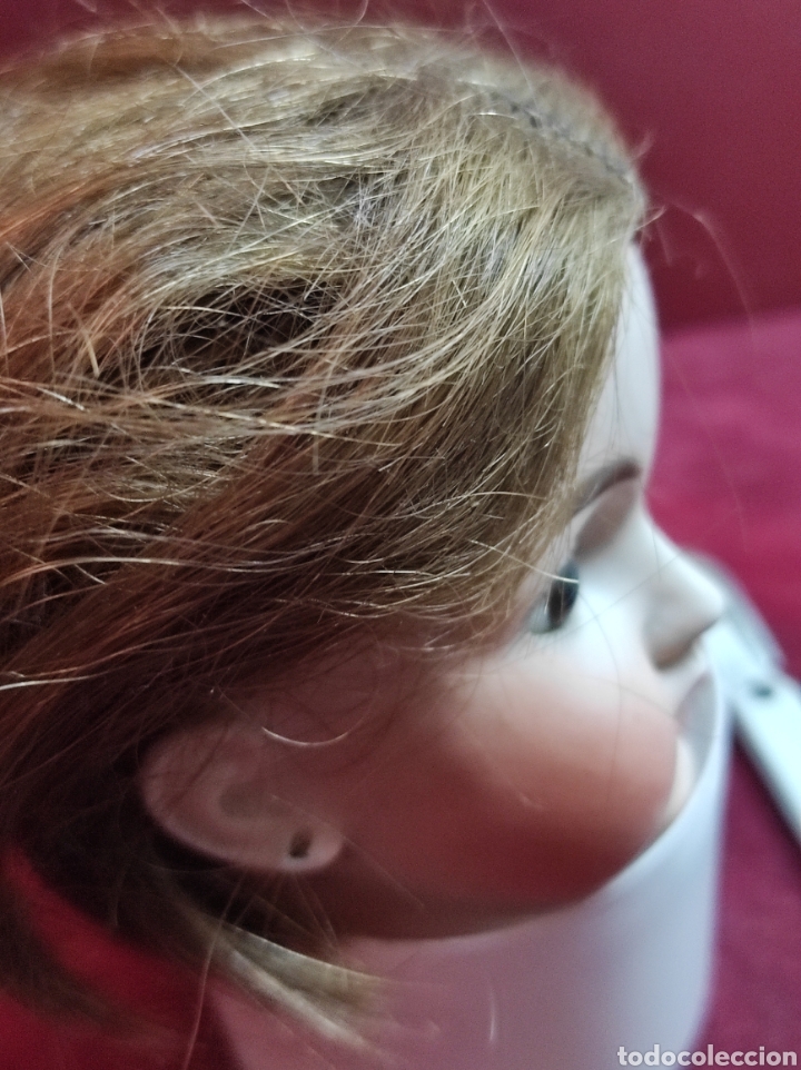 Mu&ntilde;ecas extranjeras: Cabeza de mu&ntilde;eca Dep 273 porcelana - Foto 4
