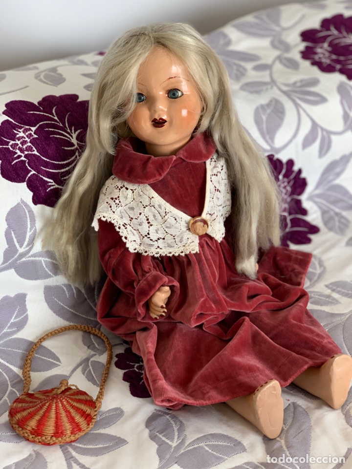 Mu&ntilde;ecas extranjeras: Mu&ntilde;eca antigua de porcelana - Foto 2