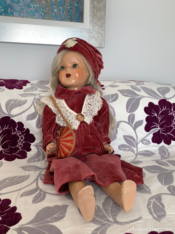 Mu&ntilde;ecas extranjeras: Mu&ntilde;eca antigua de porcelana - Foto 7
