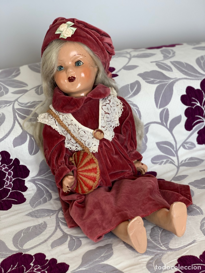 Mu&ntilde;ecas extranjeras: Mu&ntilde;eca antigua de porcelana - Foto 9