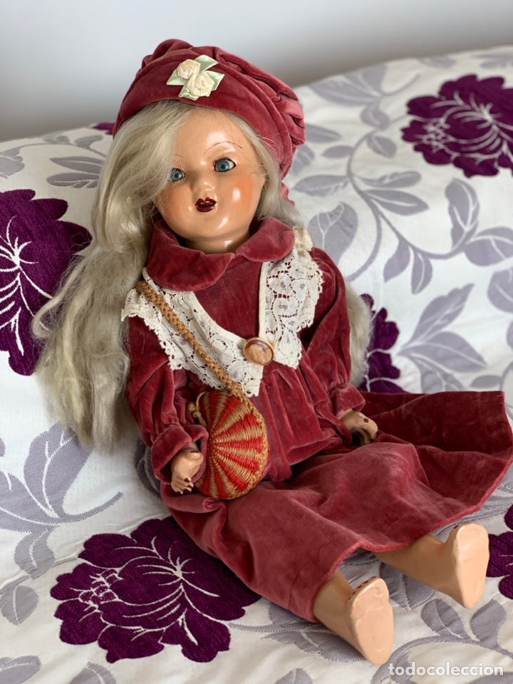 Mu&ntilde;ecas extranjeras: Mu&ntilde;eca antigua de porcelana - Foto 10