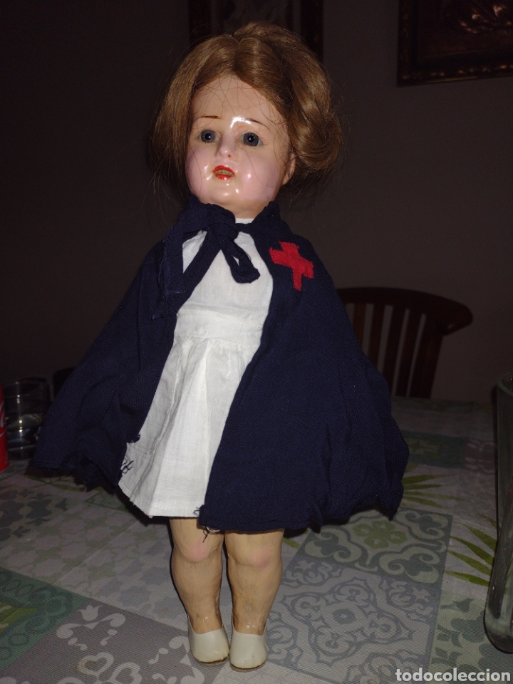Mu&ntilde;ecas extranjeras: Mu&ntilde;eca enfermera antigua - Foto 3