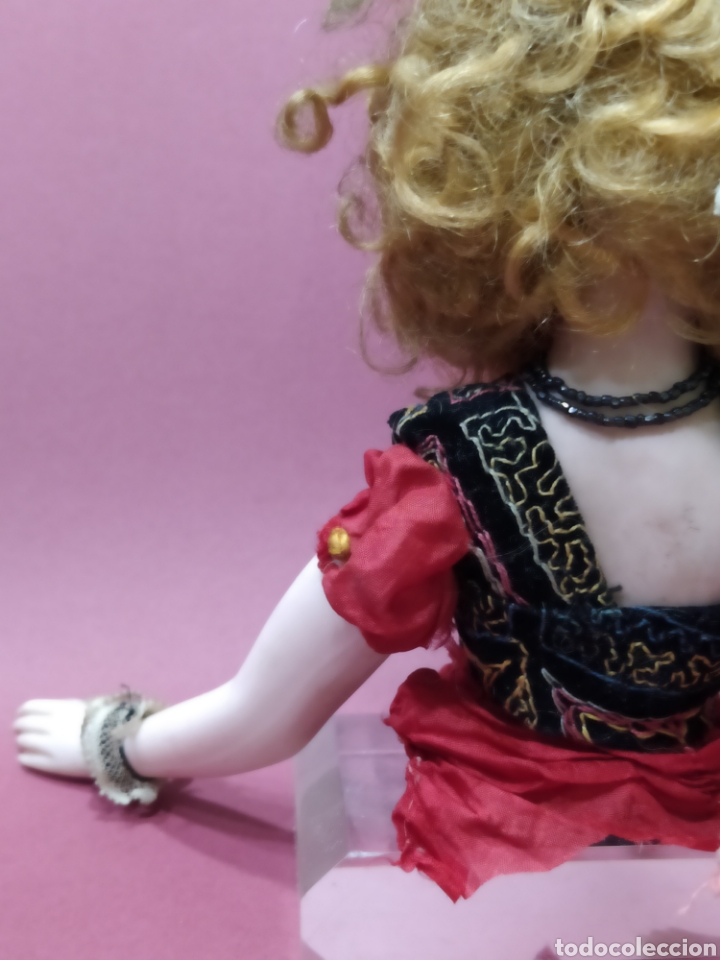 Mu&ntilde;ecas extranjeras: Busto mu&ntilde;eca de biscuit. 1920 - Foto 5