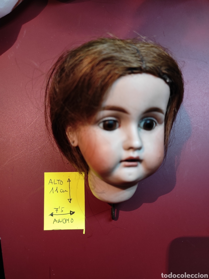 Mu&ntilde;ecas extranjeras: Cabeza de mu&ntilde;eca Dep 273 porcelana - Foto 9