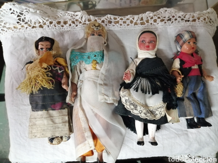 Mu&ntilde;ecas extranjeras: Lote de mu&ntilde;ecos antiguos - Foto 3