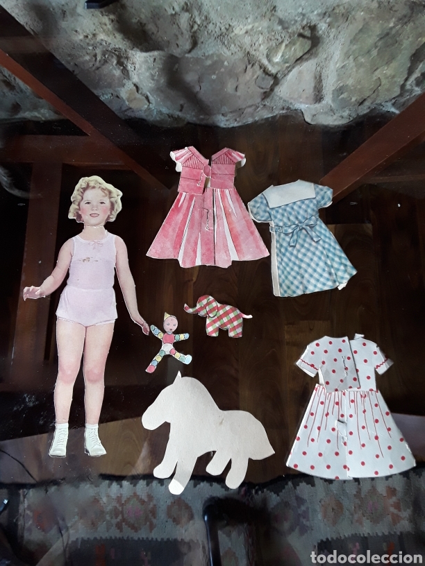 Mu&ntilde;ecas extranjeras: Recortables Shirley Temple. - Foto 2