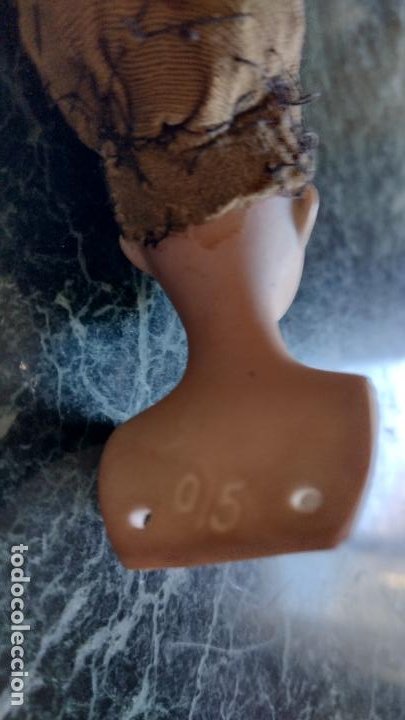 Muñecas Extranjeras: Antigua y pequeña cabeza de muñeca de porcelana S. XIX - Foto 2 - 287566353