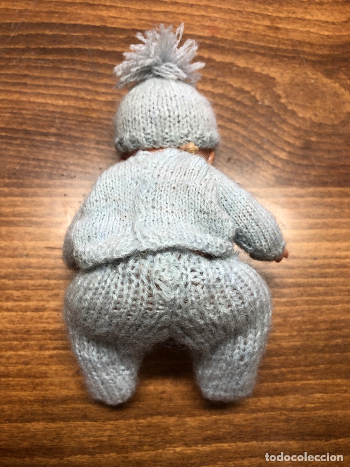 Mu&ntilde;ecas extranjeras: ANTIGUO BEBE DE PLASTICO DURO. A&Ntilde;OS 50 - Foto 3