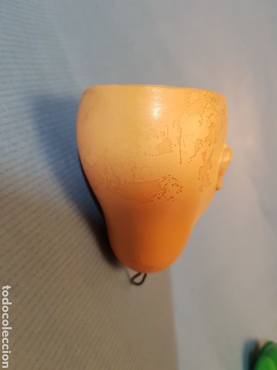 Mu&ntilde;ecas extranjeras: Cabeza de mu&ntilde;eca , celuloide , ojos de cristal - Foto 2