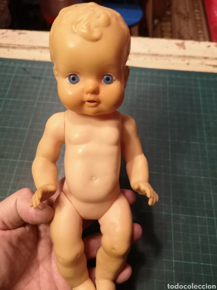 Mu&ntilde;ecas extranjeras: Mu&ntilde;eco beb&eacute; alem&aacute;n pvc - Foto 4