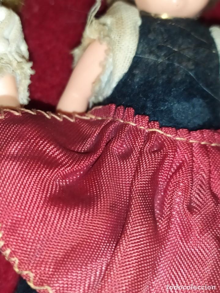 Mu&ntilde;ecas extranjeras: LOTE DOS ANTIGUAS MINI MU&Ntilde;ECAS ALEMANAS TORTUGA? - Foto 8