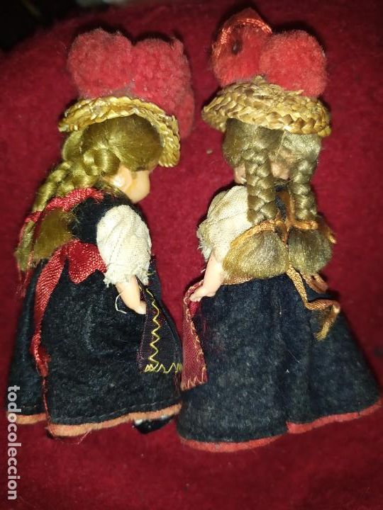 Mu&ntilde;ecas extranjeras: LOTE DOS ANTIGUAS MINI MU&Ntilde;ECAS ALEMANAS TORTUGA? - Foto 2