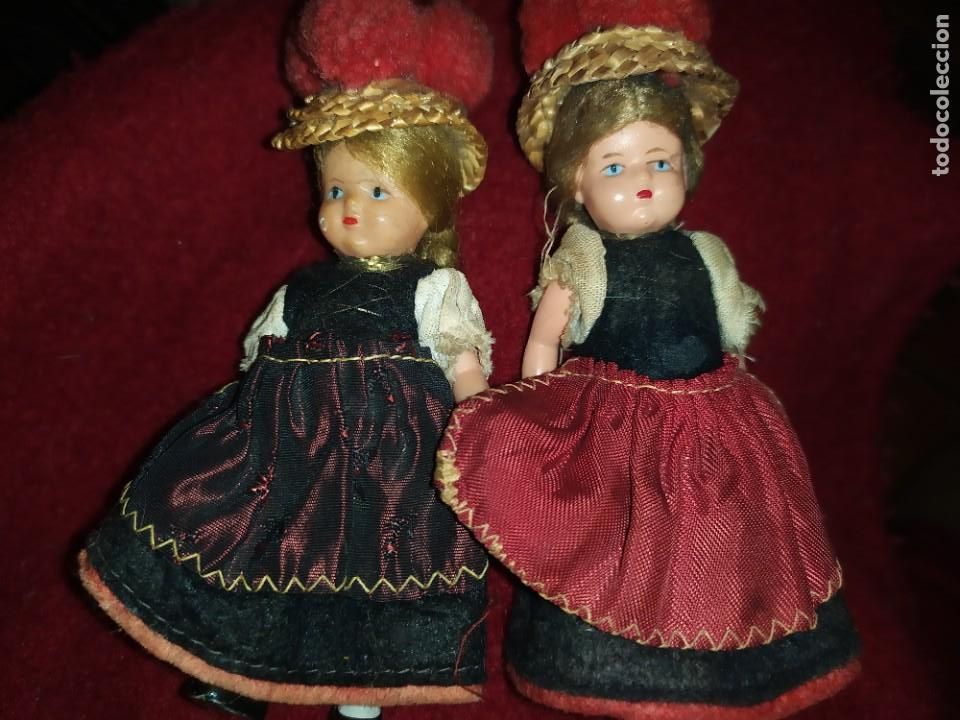 Mu&ntilde;ecas extranjeras: LOTE DOS ANTIGUAS MINI MU&Ntilde;ECAS ALEMANAS TORTUGA? - Foto 3