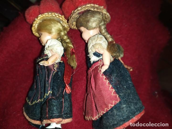 Mu&ntilde;ecas extranjeras: LOTE DOS ANTIGUAS MINI MU&Ntilde;ECAS ALEMANAS TORTUGA? - Foto 4