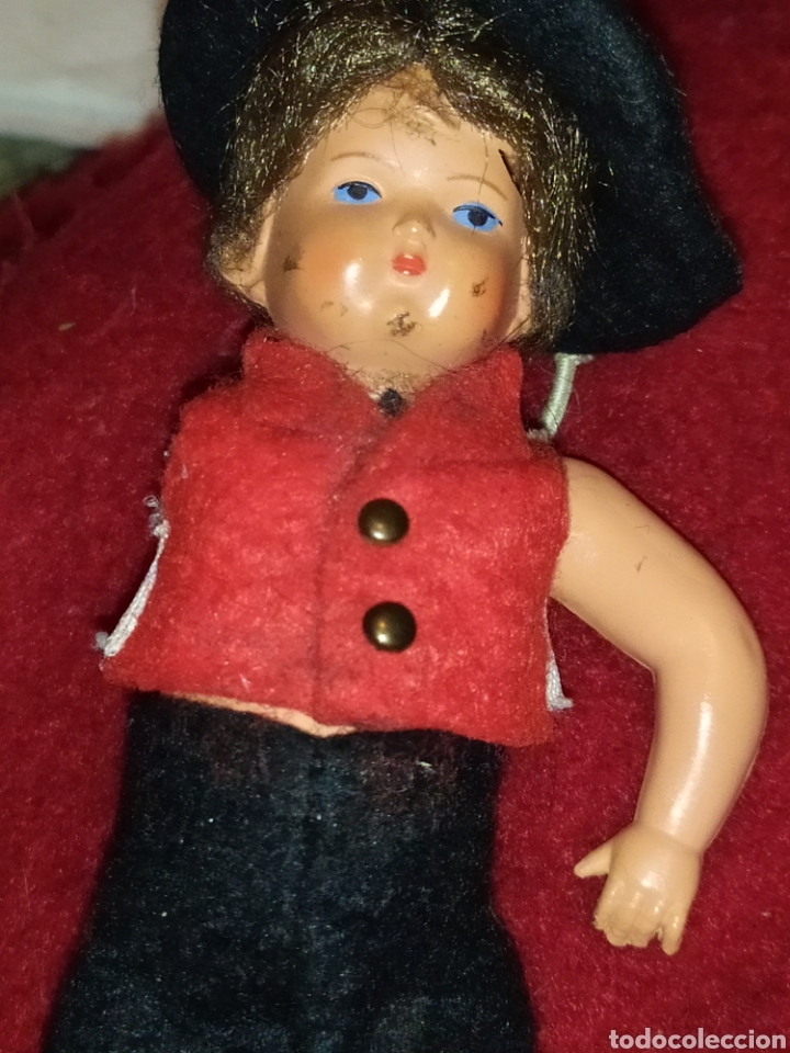 Mu&ntilde;ecas extranjeras: ANTIGUO MU&Ntilde;ECO TORTUGA CELULOIDE - Foto 12