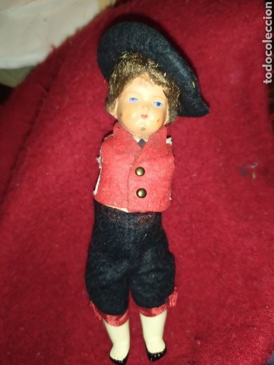 Mu&ntilde;ecas extranjeras: ANTIGUO MU&Ntilde;ECO TORTUGA CELULOIDE - Foto 1