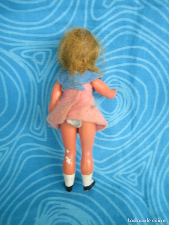 Mu&ntilde;ecas extranjeras: ANTIGUA MU&Ntilde;ECA ARTICULADA TIPO CELULOIDE PARA CASA DE MU&Ntilde;ECAS - Foto 3
