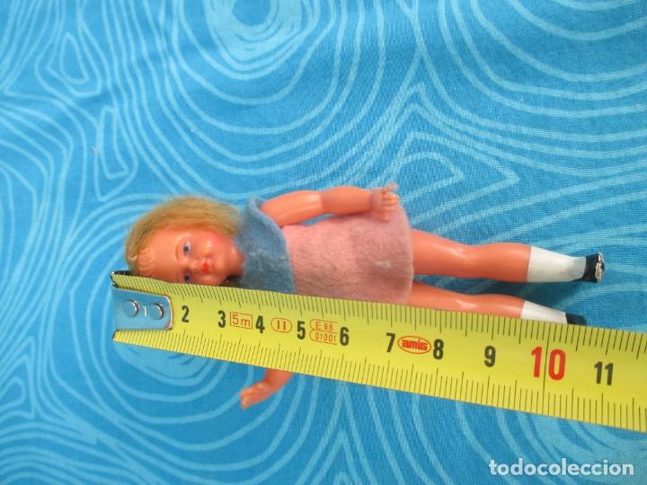 Mu&ntilde;ecas extranjeras: ANTIGUA MU&Ntilde;ECA ARTICULADA TIPO CELULOIDE PARA CASA DE MU&Ntilde;ECAS - Foto 6