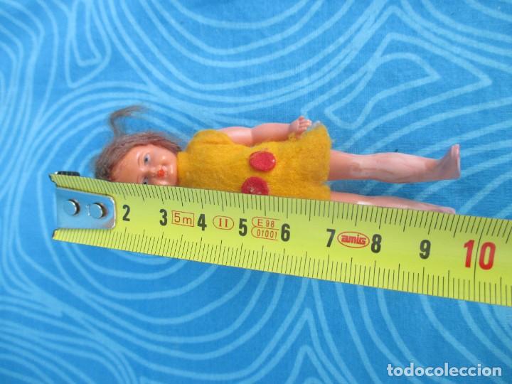 Mu&ntilde;ecas extranjeras: ANTIGUA MU&Ntilde;ECA ARTICULADA TIPO CELULOIDE PARA CASA DE MU&Ntilde;ECAS - Foto 3