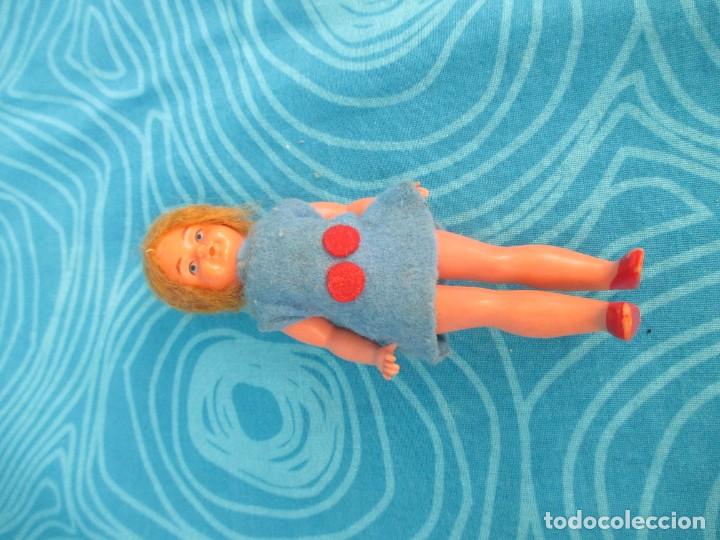 Mu&ntilde;ecas extranjeras: ANTIGUA MU&Ntilde;ECA ARTICULADA TIPO CELULOIDE PARA CASA DE MU&Ntilde;ECAS - Foto 3