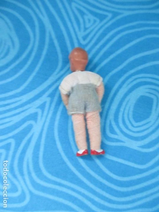 Mu&ntilde;ecas extranjeras: ANTIGUA MU&Ntilde;ECA ARTICULADA TIPO CELULOIDE PARA CASA DE MU&Ntilde;ECAS - Foto 3