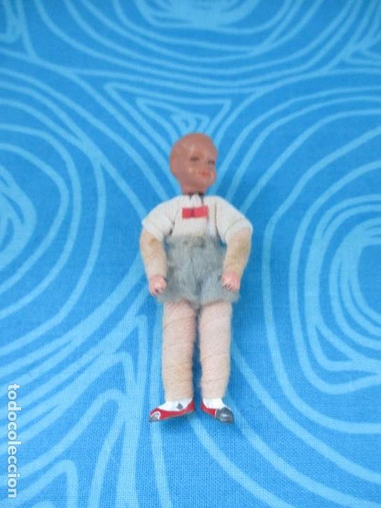 Mu&ntilde;ecas extranjeras: ANTIGUA MU&Ntilde;ECA ARTICULADA TIPO CELULOIDE PARA CASA DE MU&Ntilde;ECAS - Foto 4