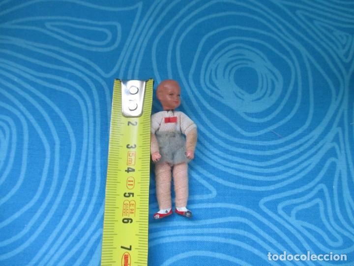 Mu&ntilde;ecas extranjeras: ANTIGUA MU&Ntilde;ECA ARTICULADA TIPO CELULOIDE PARA CASA DE MU&Ntilde;ECAS - Foto 5
