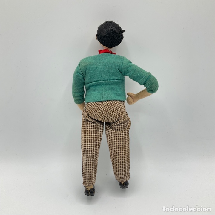 Mu&ntilde;ecas extranjeras: Antiguo mu&ntilde;eco var&oacute;n - hecho a mano - Foto 4