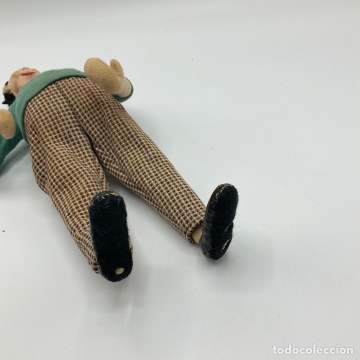 Mu&ntilde;ecas extranjeras: Antiguo mu&ntilde;eco var&oacute;n - hecho a mano - Foto 5
