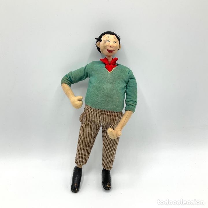 Mu&ntilde;ecas extranjeras: Antiguo mu&ntilde;eco var&oacute;n - hecho a mano - Foto 1