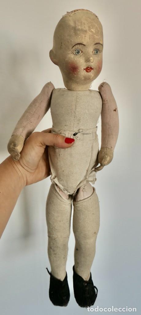 Mu&ntilde;ecas extranjeras: MU&Ntilde;ECA DE FIELTRO - 49 CM - Foto 1