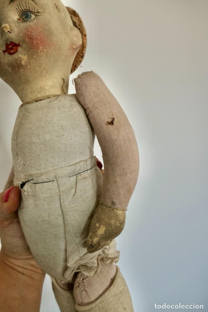 Mu&ntilde;ecas extranjeras: MU&Ntilde;ECA DE FIELTRO - 49 CM - Foto 3