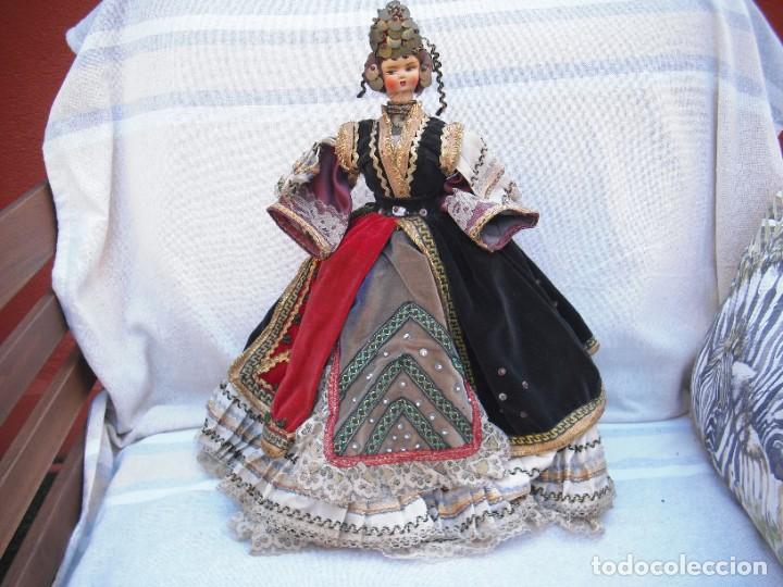 Mu&ntilde;ecas extranjeras: PRINCESA TURCA, CON UN VESTIDO ESPECTACULAR, 40 CMS, COMPLETA - Foto 5