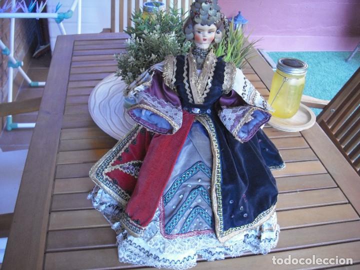 Mu&ntilde;ecas extranjeras: PRINCESA TURCA, CON UN VESTIDO ESPECTACULAR, 40 CMS, COMPLETA - Foto 6