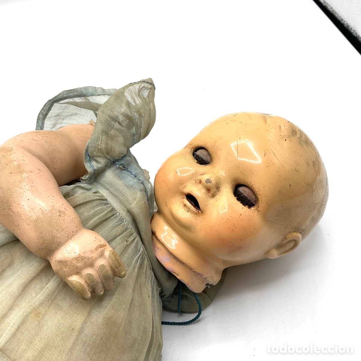 Mu&ntilde;ecas extranjeras: Mu&ntilde;eca muy antigua - Foto 9