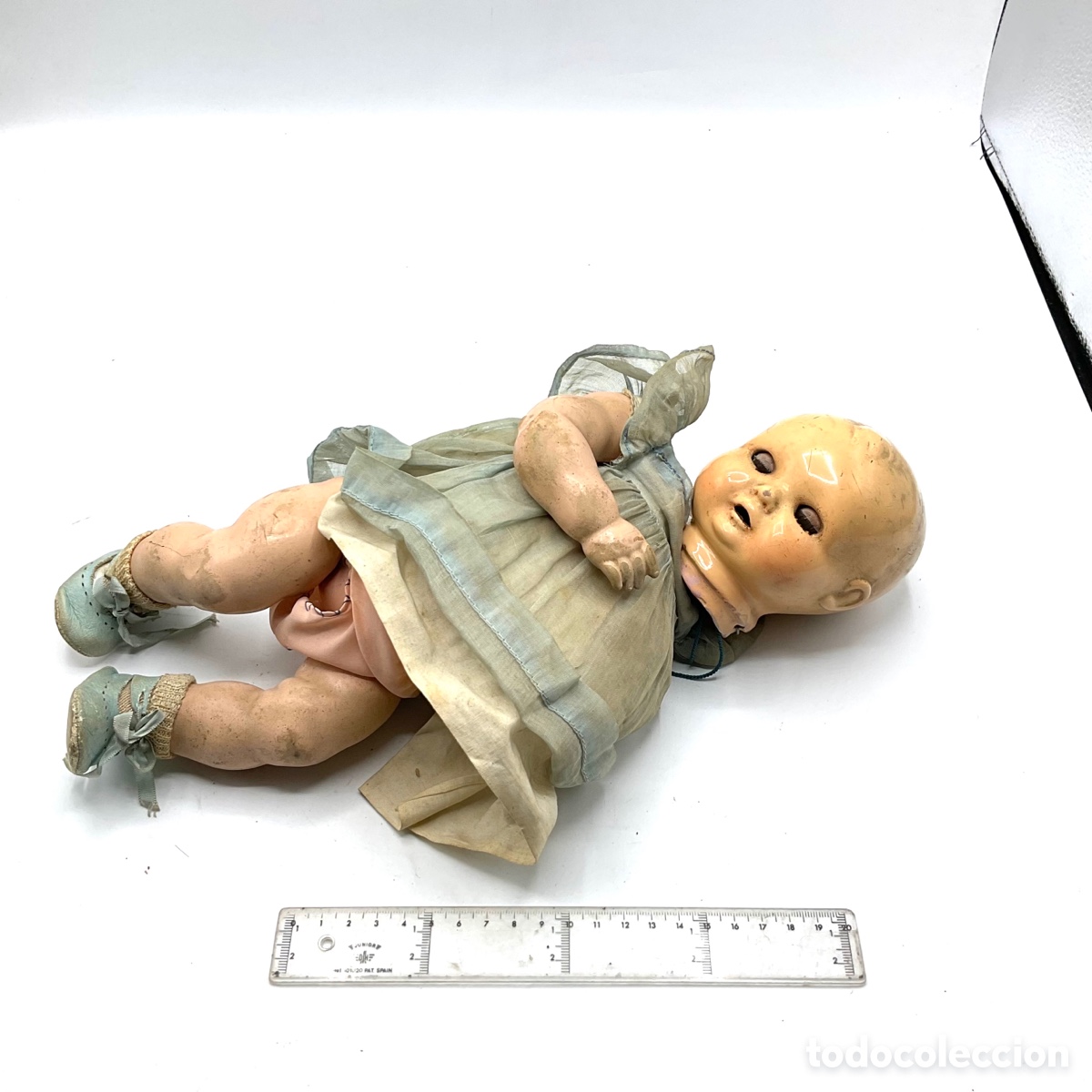 Mu&ntilde;ecas extranjeras: Mu&ntilde;eca muy antigua - Foto 10