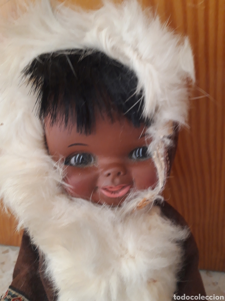 Mu&ntilde;ecas extranjeras: Mu&ntilde;eco Esquimal a&ntilde;os 70 - Foto 4