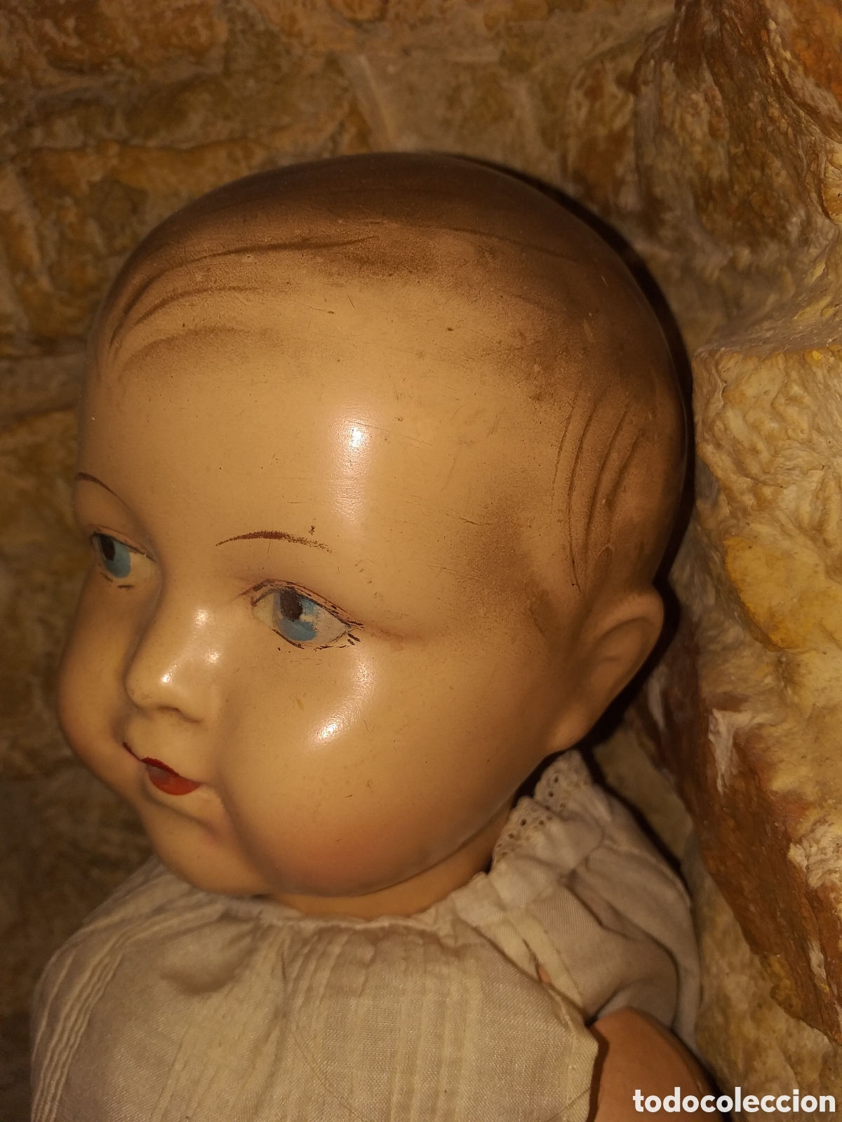 Mu&ntilde;ecas extranjeras: Mu&ntilde;eco antiguo porcelana - Foto 5