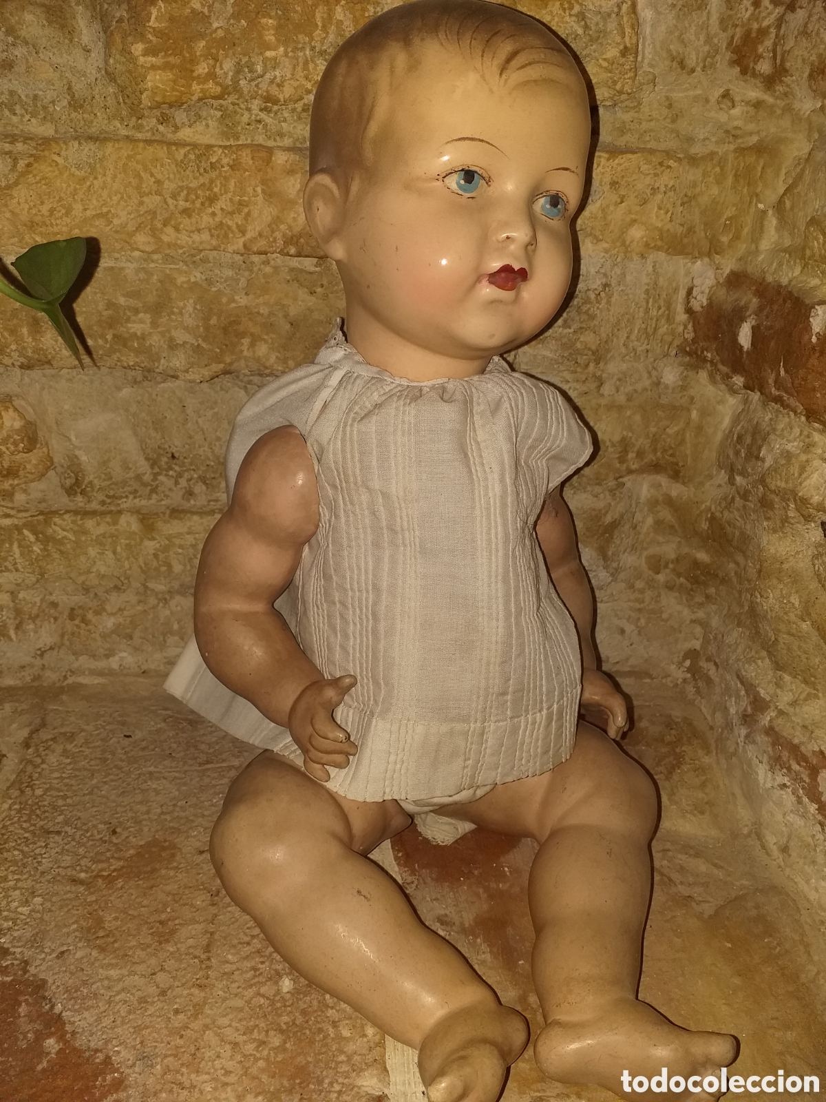 Mu&ntilde;ecas extranjeras: Mu&ntilde;eco antiguo porcelana - Foto 11