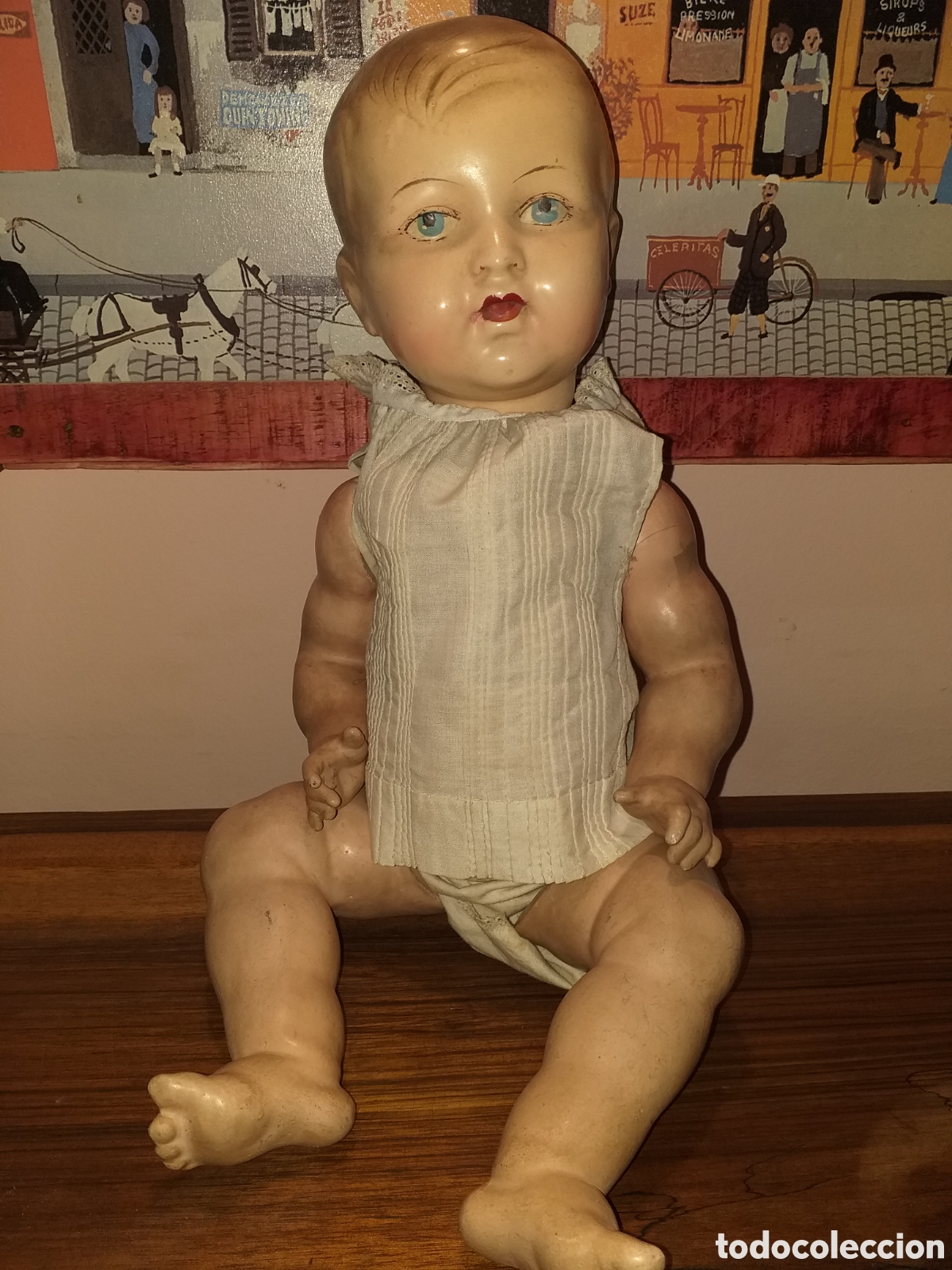 Mu&ntilde;ecas extranjeras: Mu&ntilde;eco antiguo porcelana - Foto 12