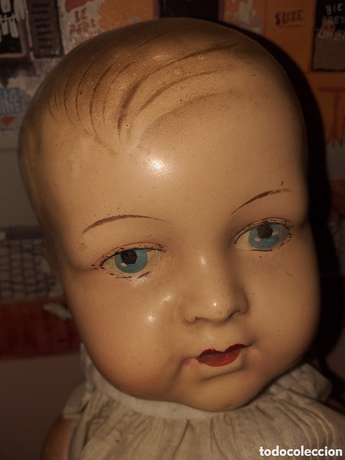 Mu&ntilde;ecas extranjeras: Mu&ntilde;eco antiguo porcelana - Foto 13