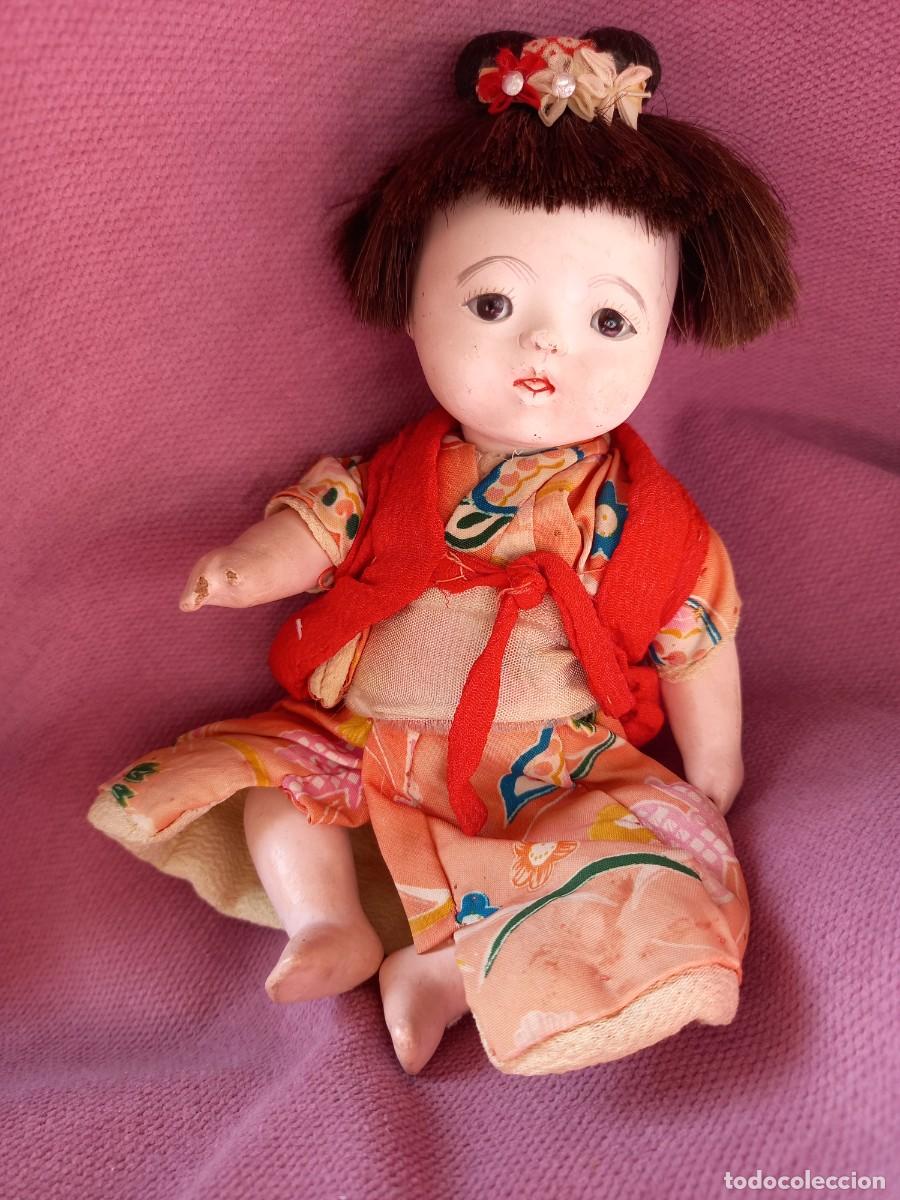 Mu&ntilde;ecas extranjeras: Mu&ntilde;eca beb&eacute; Ichimachu japon&eacute;s 18cm. - Foto 1