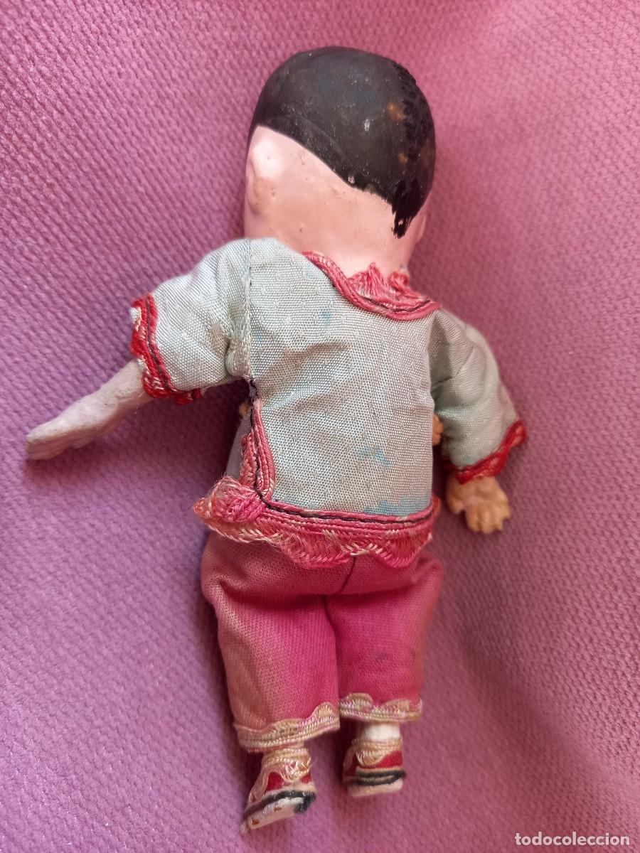 Mu&ntilde;ecas extranjeras: Mu&ntilde;eca antigua Japonesa 12cm. - Foto 3
