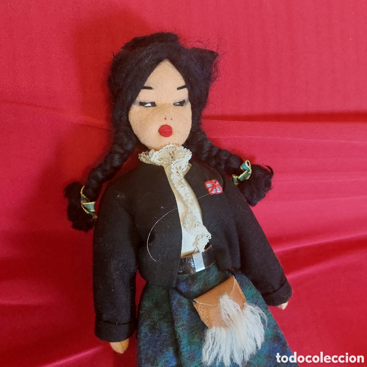 Mu&ntilde;ecas extranjeras: Mu&ntilde;eca trapo inglesa - Foto 2