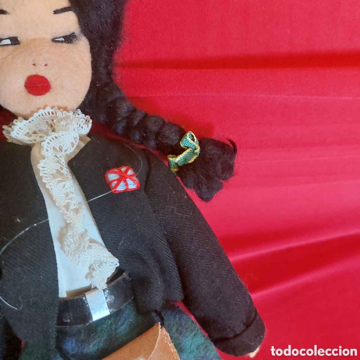 Mu&ntilde;ecas extranjeras: Mu&ntilde;eca trapo inglesa - Foto 3