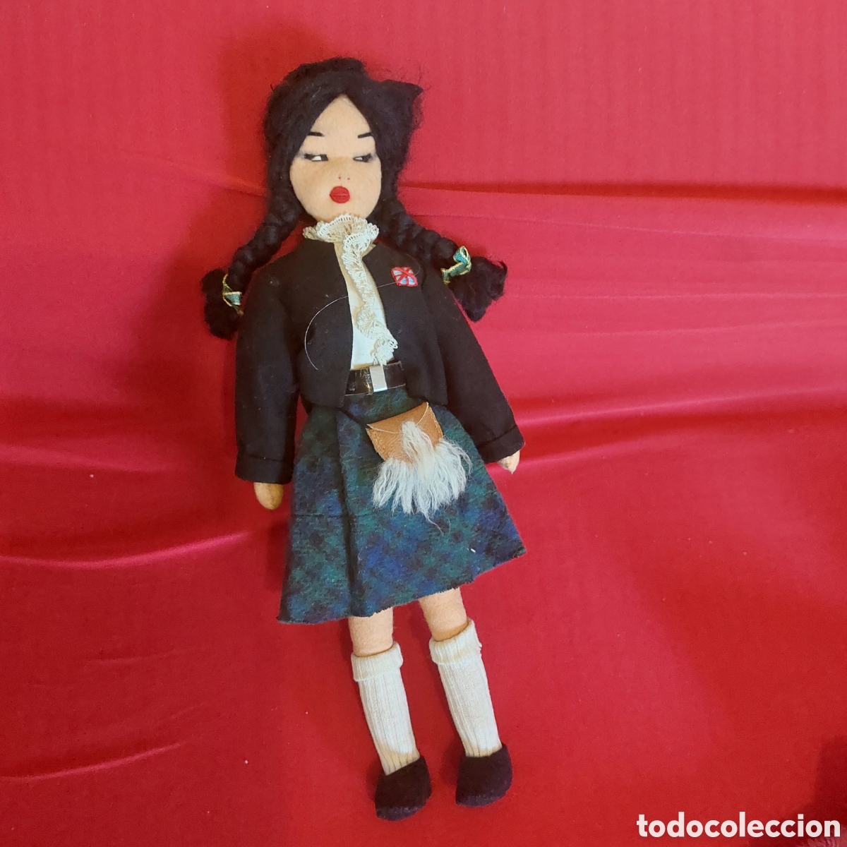 Mu&ntilde;ecas extranjeras: Mu&ntilde;eca trapo inglesa - Foto 4
