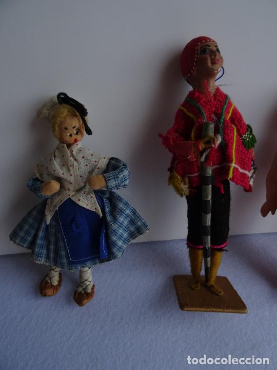 Mu&ntilde;ecas extranjeras: LOTE DE 4 MU&Ntilde;EQUITOS ANTIGUOS - Foto 2