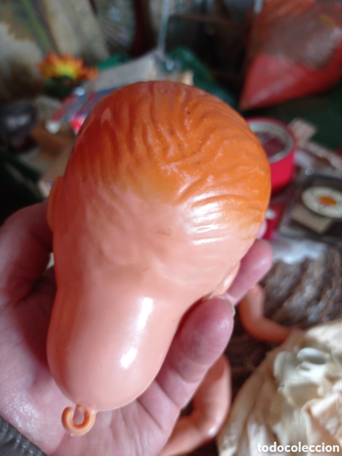 Mu&ntilde;ecas extranjeras: Antigua mu&ntilde;eca italiana de celuloide - Foto 4